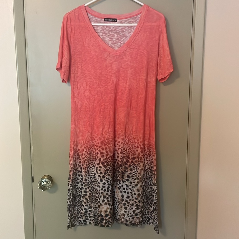 David Cline size medium dress or swimsuit cover.